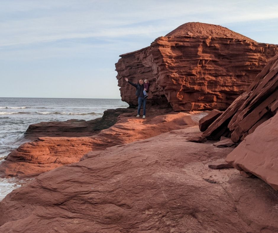 Prince edward island rocks