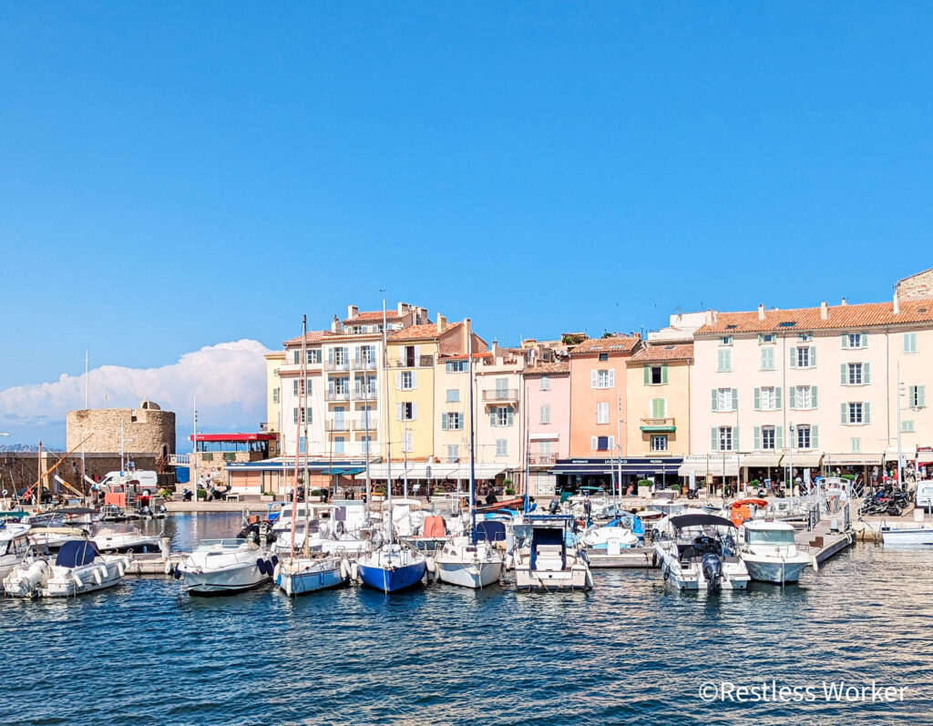 French riviera yachting